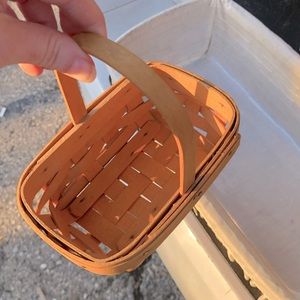 Small LONGABERGER basket